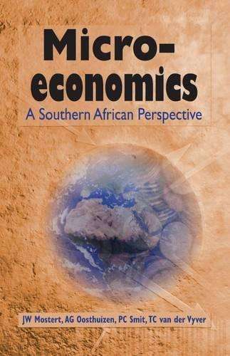 Macro economics - MOSTERT,J