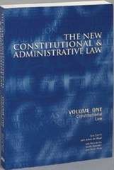 The new constitutional and administrative law : Vol 1 - CURRIE,I