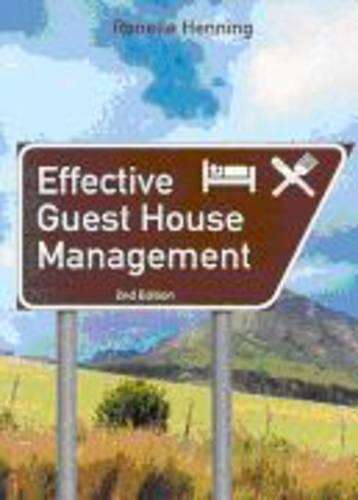 Effective guest house management - HENNING,R