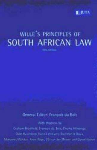 Wille's Principles of SA Law - DUBOIS,F