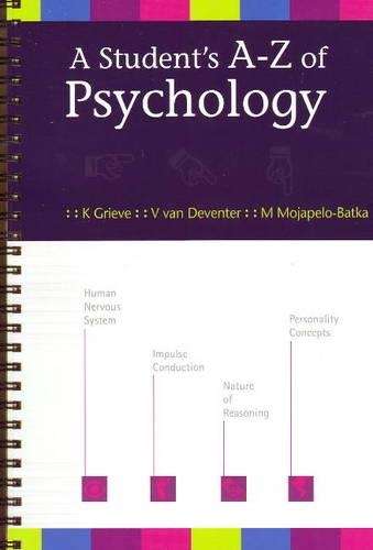 STUDENTS A Z OF PSYCHOLOGY SECONDHAND - GRIEVE,K