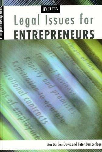 Legal issues for entrepreneurs - Lisa Gordon-Davis