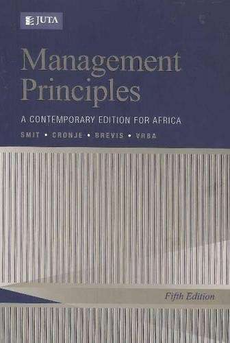 Management principles - SMIT