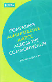 Comparing administrative justice across the commonwealth  - CORDER,H
