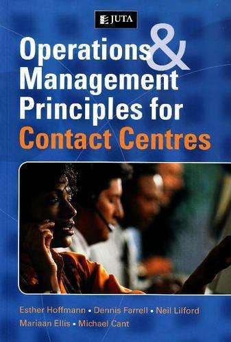 Operations and management principles for contact centres - Esther Hoffmann