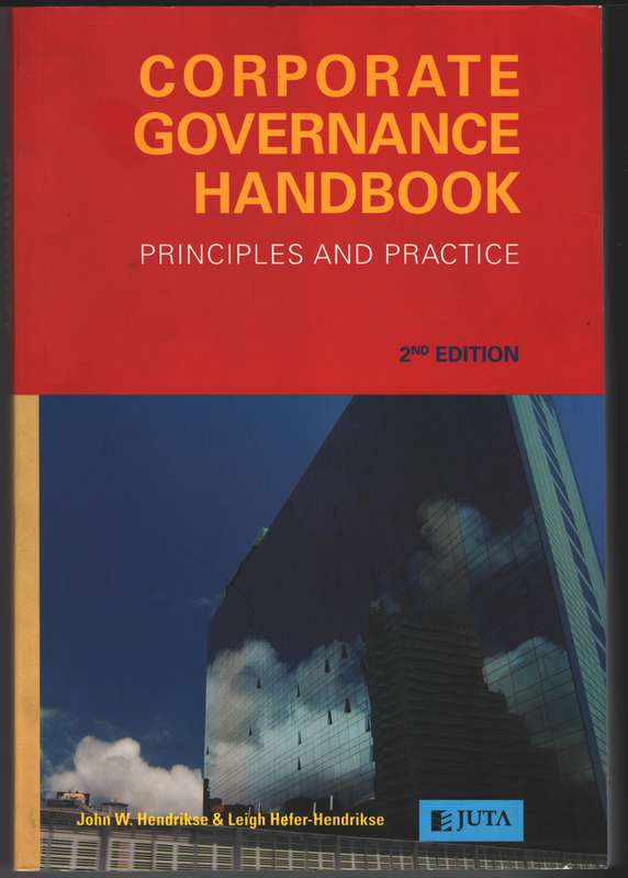 Corporate governance handbook - HENDRIKSE,J