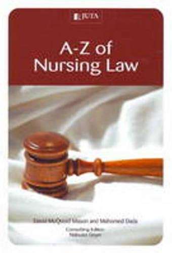 A-Z of Nursing Law - MCQUOID-MASON,D