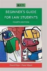 Beginner's guide for Law students - D. Kleyn