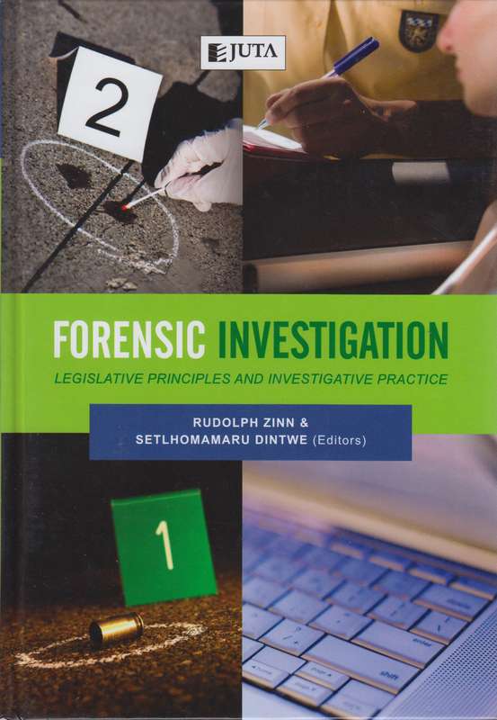FORENSIC INVESTIGATION LEGISLATIVE PRINC SECONDHAND - ZINN,R