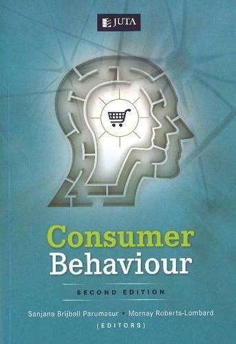 Consumer behaviour - BRIJBAL-PARUMASUR,S