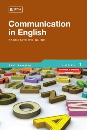 Communication: Facilitator Guide AET 1 - 4 Book 1 - JUTA