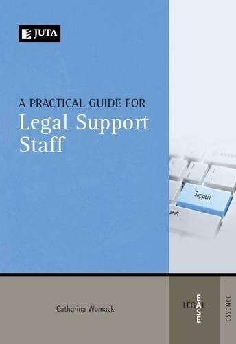 Practical Guide for Legal Support Staff - Anna Johanna Catharina Womac
