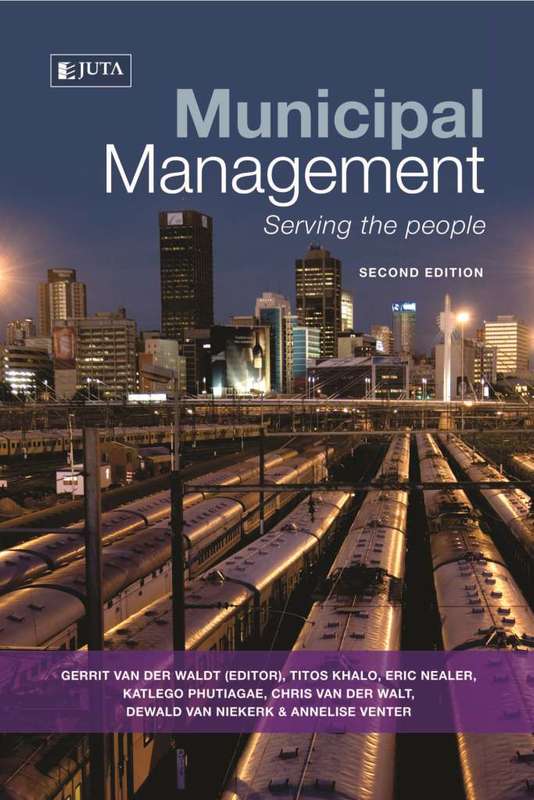 Municipal management - VANDERWALT,G