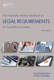 Hospitality industry handbook on legal requirements for hospitality  - L. Gordon-Davis