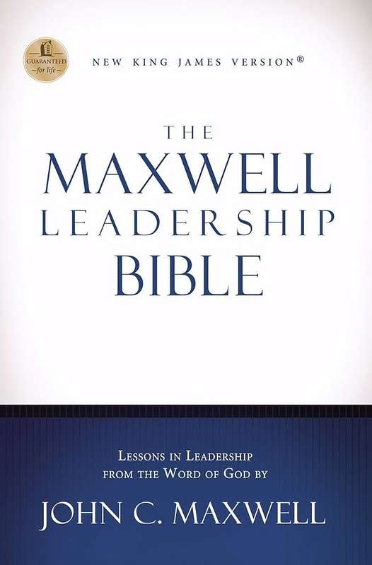 NKJV The Maxwell Leadership Bible Hardcover - NKJV