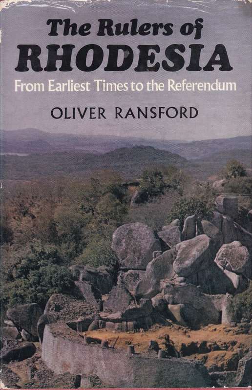 RULERS OF RHODESIA SECONDHAND - RANSFORD,O