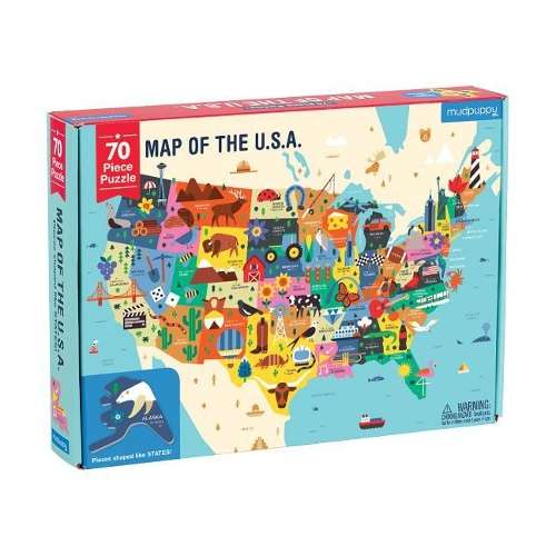 Map of the U.S.A. Puzzle - Sol Linero