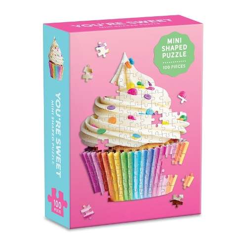 You're Sweet: 100 Piece Mini Shaped Puzzle - Galison