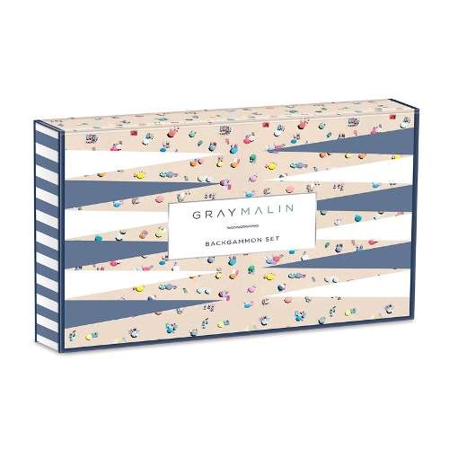 Gray Malin The Beach Backgammon - Galison