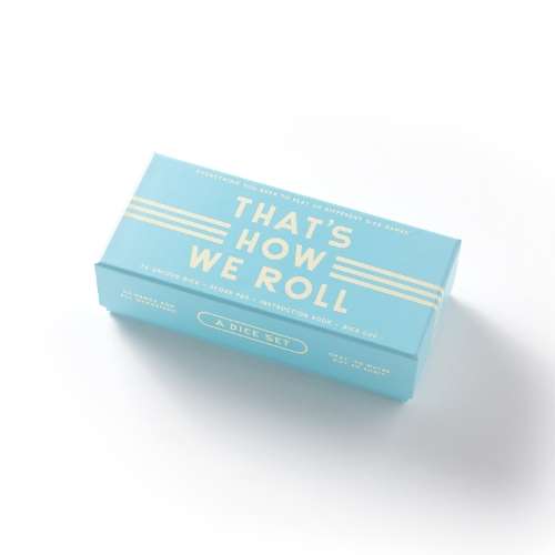 That's How We Roll Dice Game Set - Brass Monkey