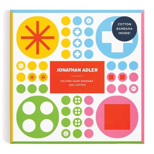 Jonathan Adler Helsinki Classic Bandana Game - Galison