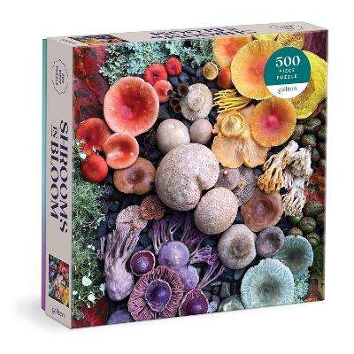 Shrooms in Bloom 500 Piece Puzzle - Galison