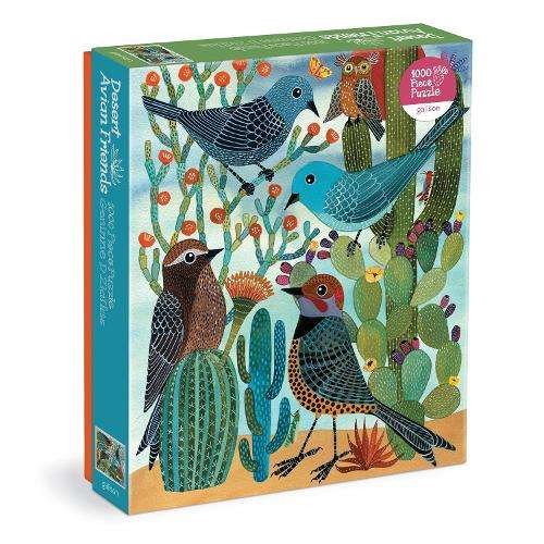 Desert Avian Friends 1000 Piece Puzzle - Galison