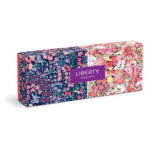 Liberty Floral Wood Domino Set - Galison