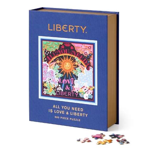 Liberty All You Need is Love 500 Piece Book Puzzle - Liberty of London Ltd