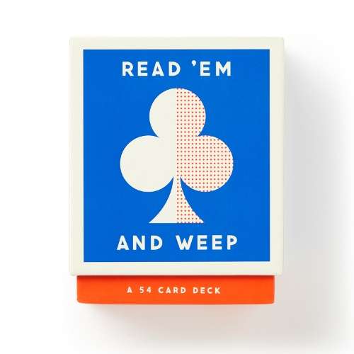 Read Em and Weep Playing Card Set - Brass Monkey