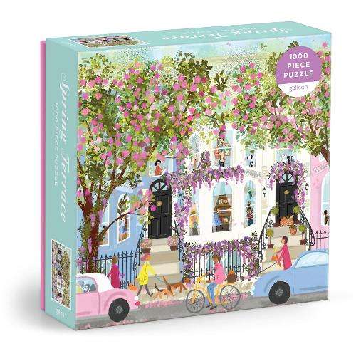Joy Laforme Spring Terrace 1000 Piece Puzzle - Galison