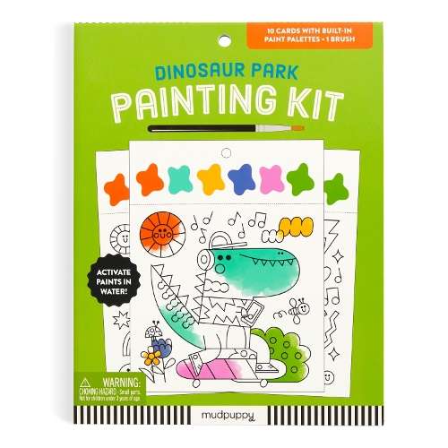 Dinosaur Park Painting Kit - Mudpuppy