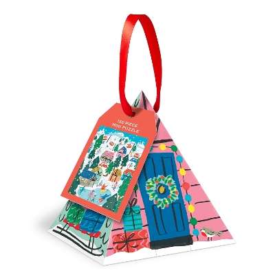 Alpine Cottage Puzzle Ornament - Galison