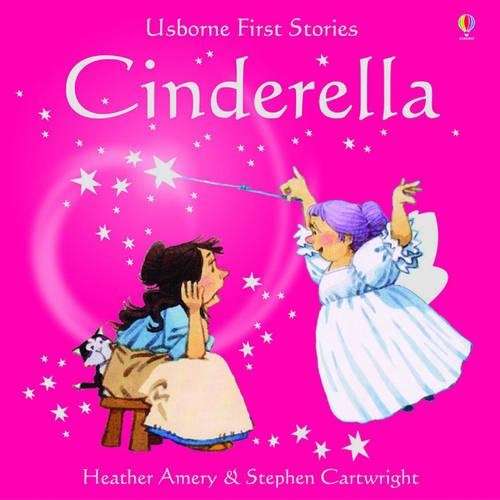 Usborne Fairytale Sticker Stories Cinderella - Heather Amery