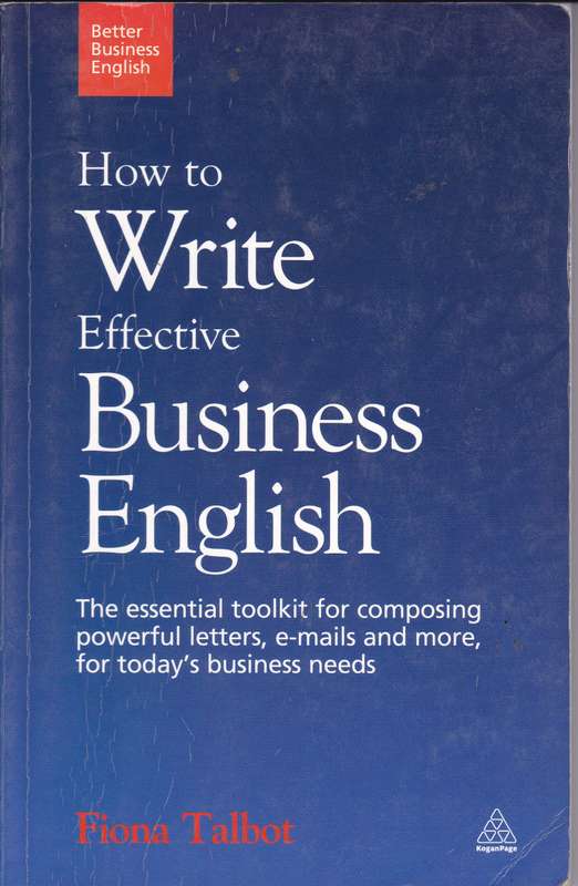 HT WRITE EFFECTIVE BUSINESS ENG SECONDHAND - TALBOT,F