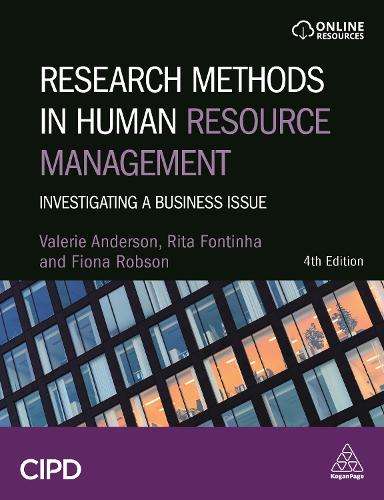 Research Methods in Human Resource Management: Investigating a Busin - Valerie Anderson