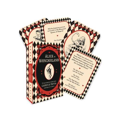 Alice in Wonderland - A Card and Trivia Game: 52  illustrated cards  - Pyramid