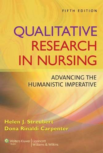 Qualitative Research in Nursing - Helen J. Streubert