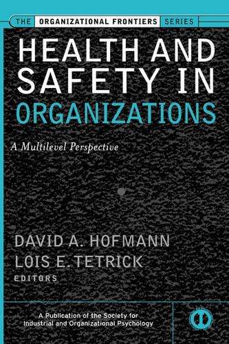 Health and Safety in Organizations - HOFMAN,D