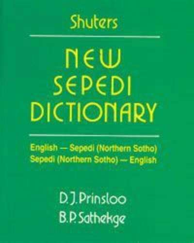 Shuters new Sepedi dictionary -