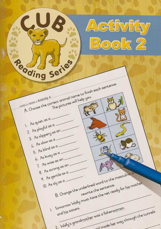 Cub reading scheme : Level 5 - 8: Activity book 2 - SHUTER
