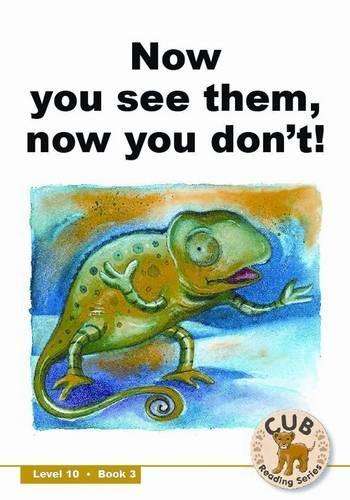 Now you see them now you donât! : Level 10 Book 3 - SHUTERS-CUBREADING