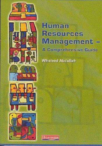 Human Resources Management - ABDULLAH,W