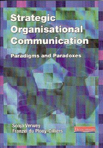 STRATEGIC ORGANISATIONAL COMMUNICATION SECONDHAND - VERWEY,S