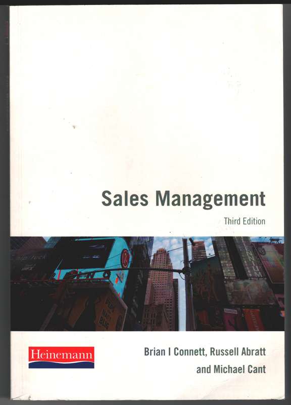 Sales management - B.I. Connett