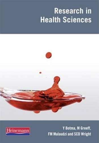 Research in health sciences - Y. Botma