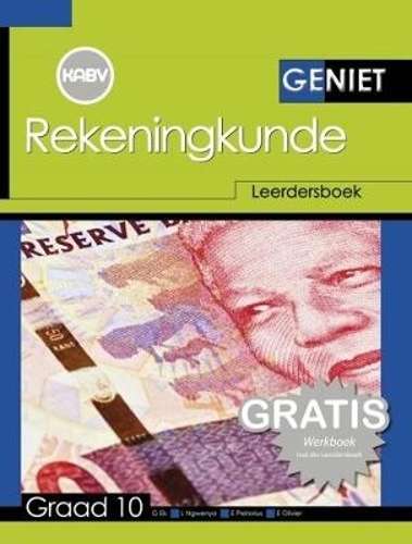 Geniet Rekeningkunde: Grade 10: Leerdersboek en Gratis Werkboek - ACC-GR10