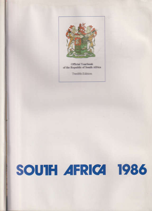 SOUTH AFRICA 1986 - SAINSTITUTE