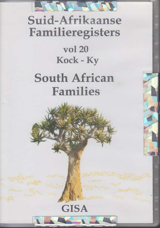 Suid-afrikaanse familie registers vol20 - Gisa