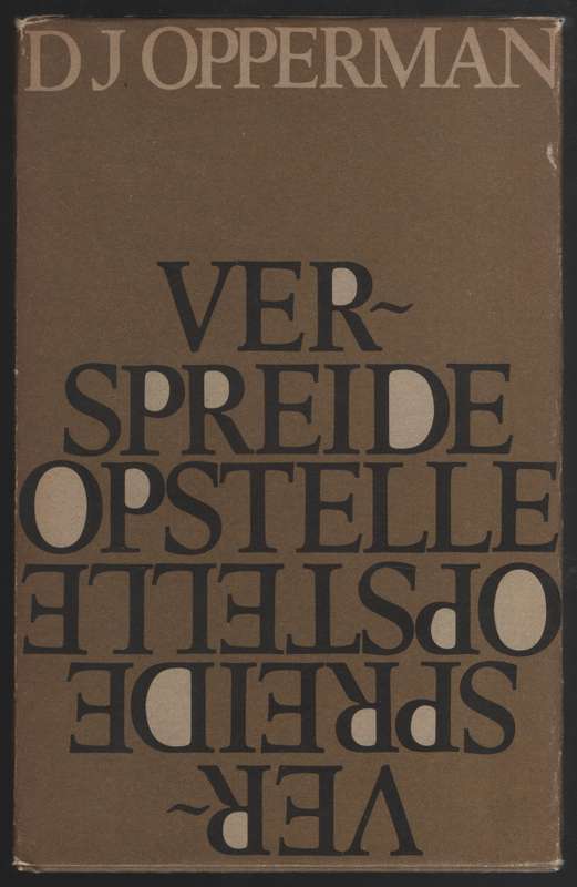 Verspreide Opstelle - Opperman, D. J.